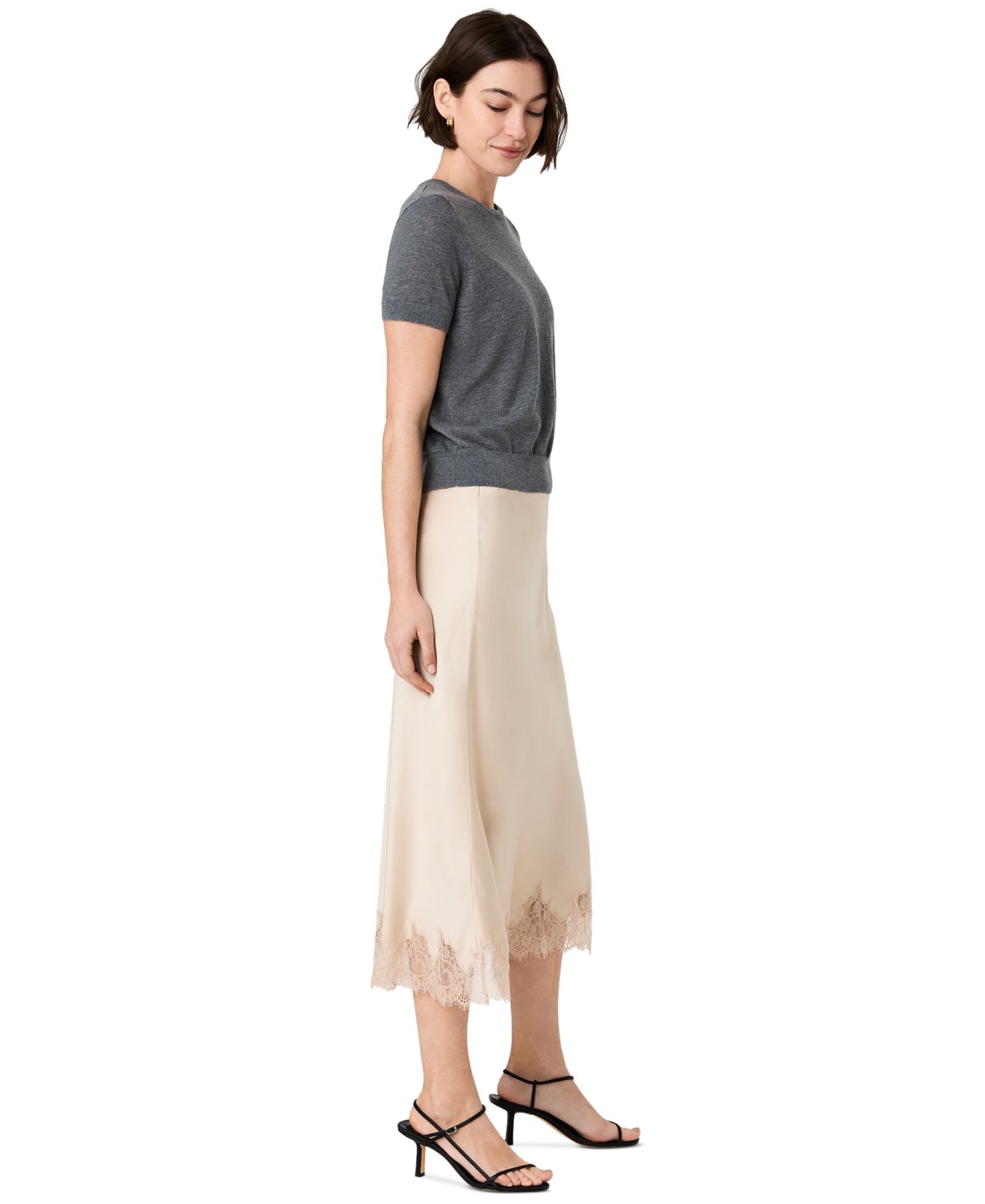 Women's Nola Fine Knit Short-Sleeve Top