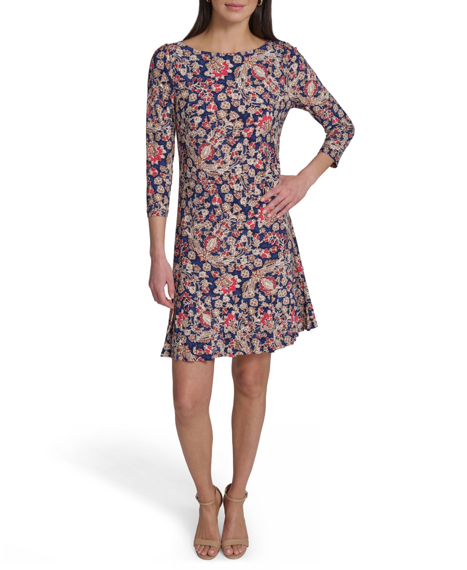 Petite Jersey Pull-On Shift Dress
