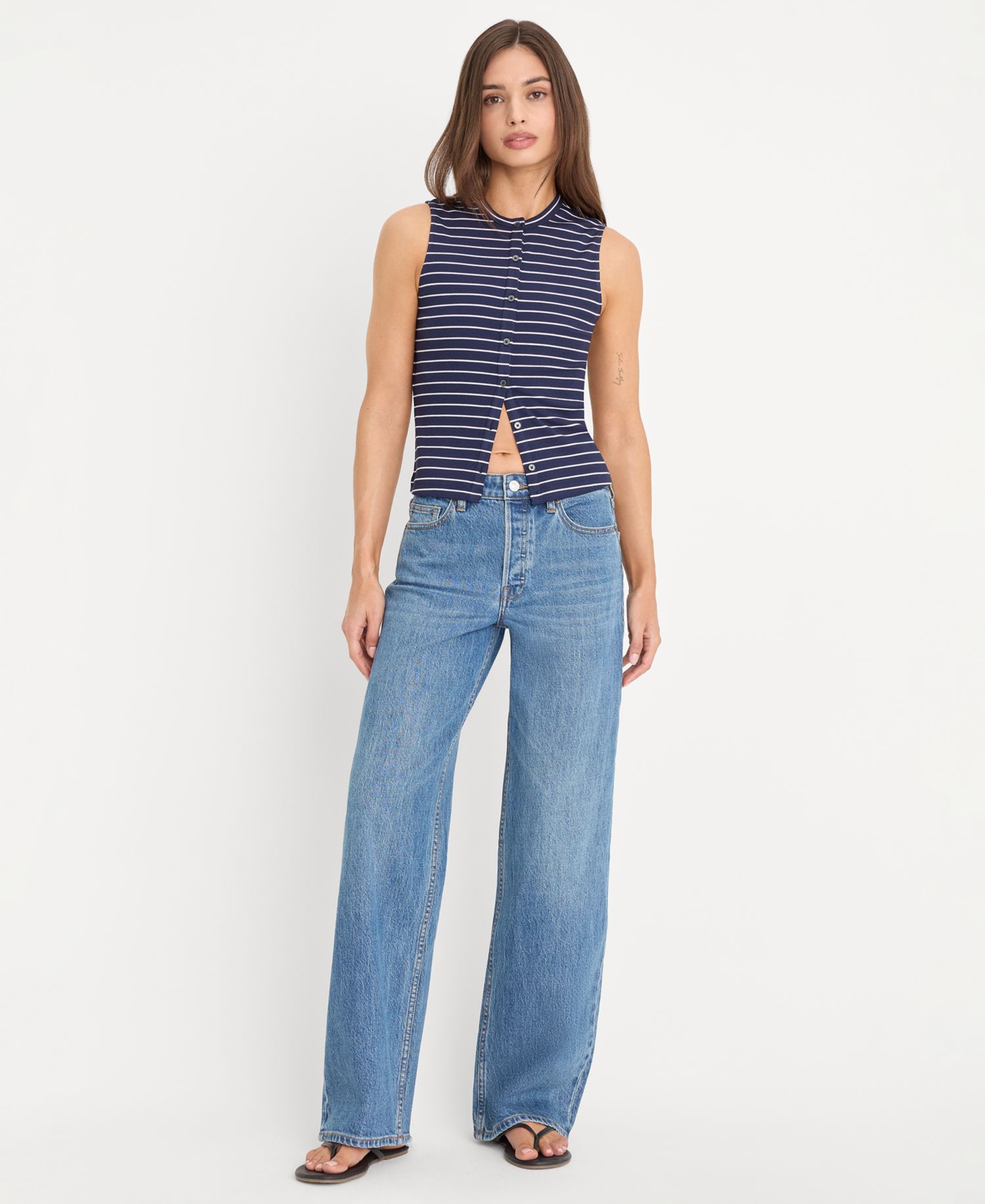 Women's Vintage Wide Jeans