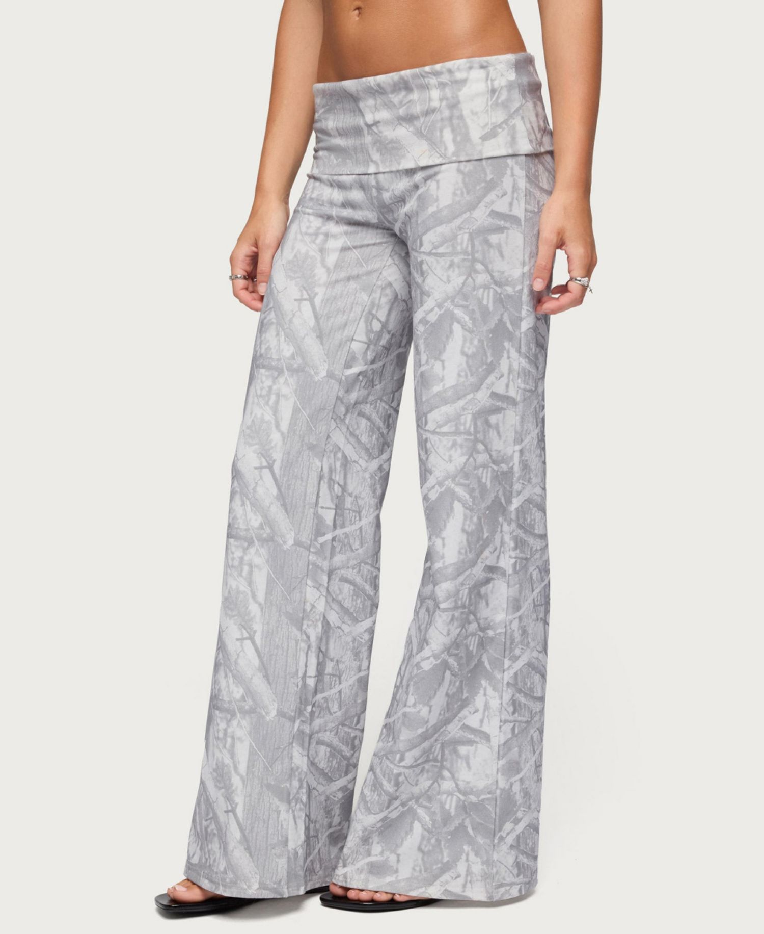 Women's Cammy Wide Leg Foldover Pants
