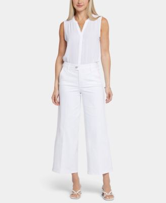 Women's Mona Wide-Leg Trouser Ankle Jeans