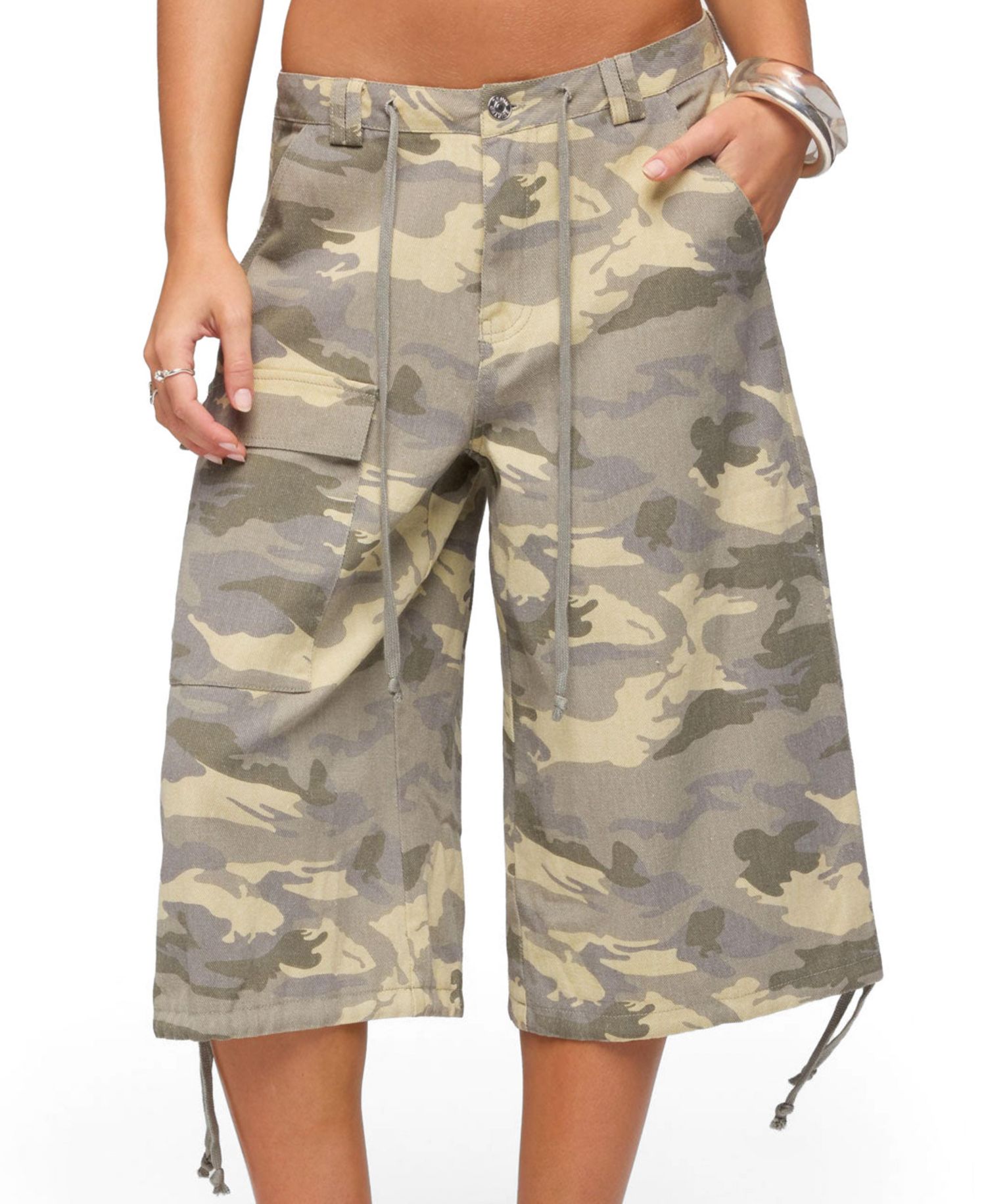 Women's Cargo Bermuda Shorts