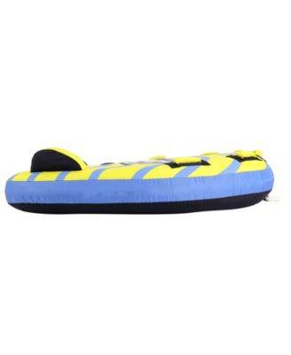 1-3 Rider Inflatable Towable Tube for Boating, 510 lb Heavy-Duty Build