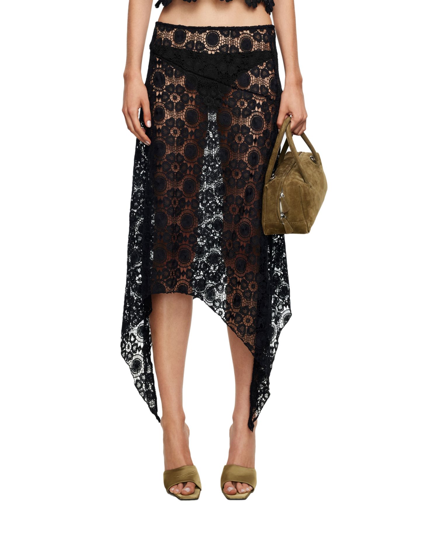 Women's Trophy Asymmetric Midi Skirt