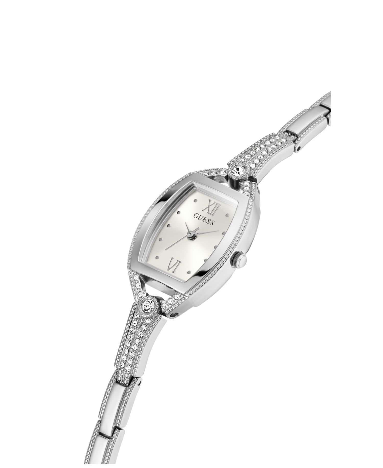 Women's Silver-Tone Glitz Watch 21mm