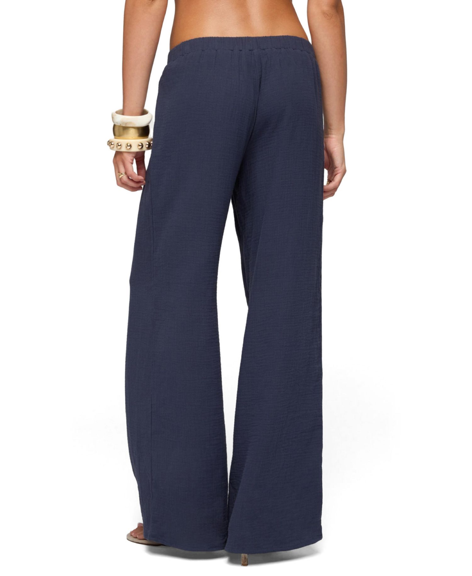 Women's Viktoria Wide Leg Gauze Pants