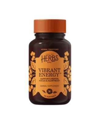 Herbs, Etc Vibrant Energy Softgels 30 ct
