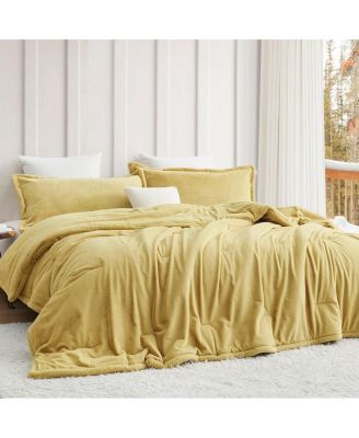 Softer than Soft Oversized Comforter Set - Sunlight Moss