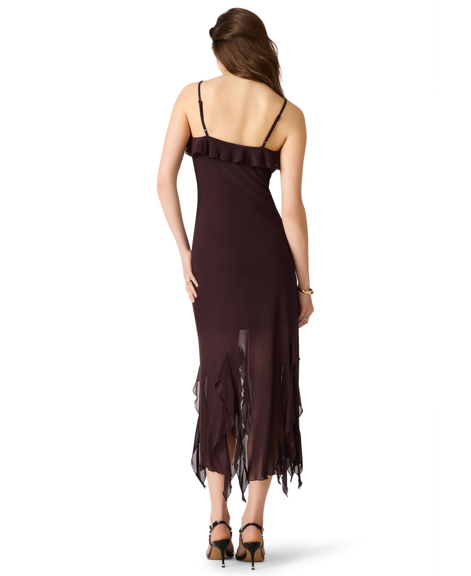 Women's Mariane Mesh Sleeveless Midi Dress
