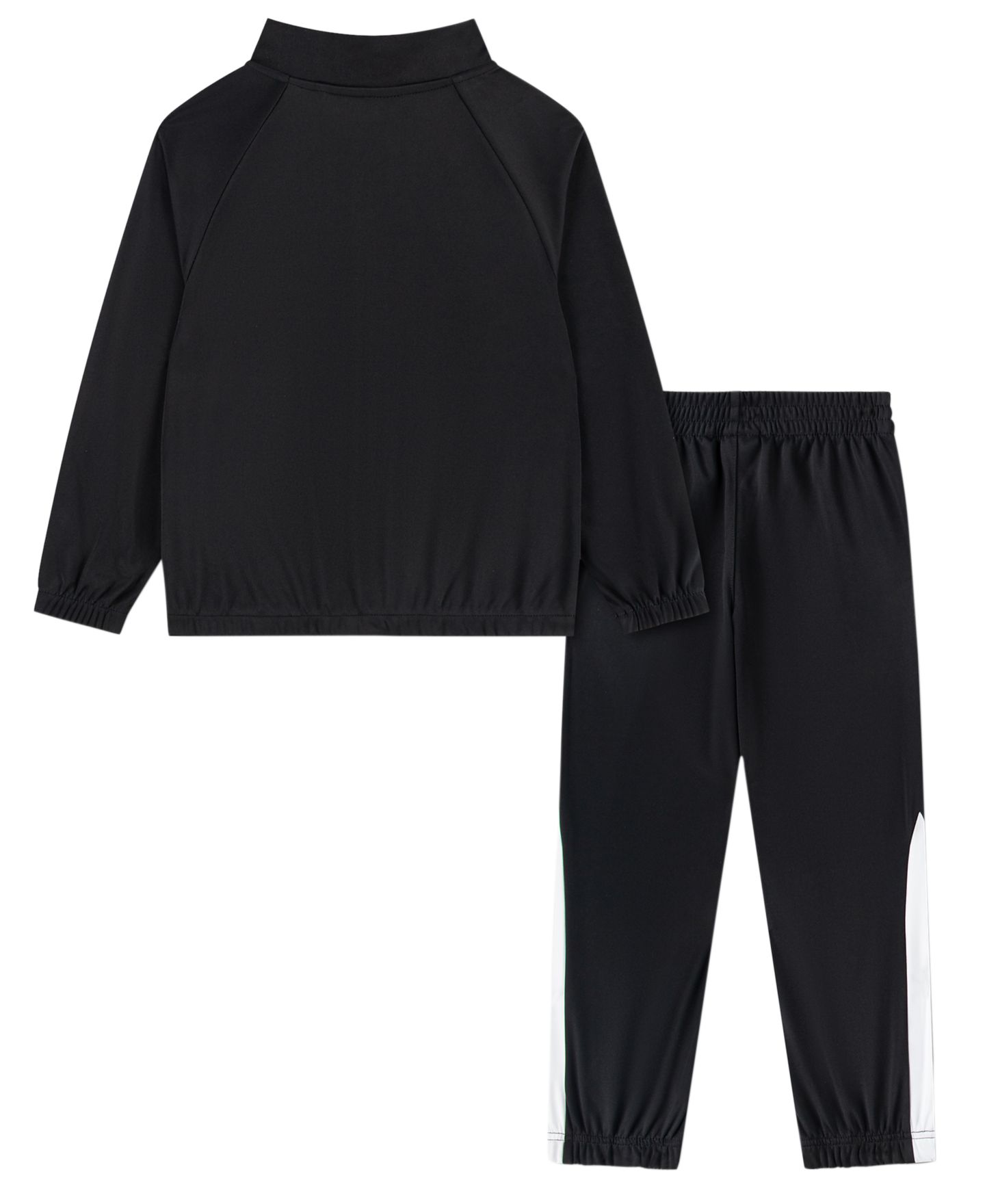 Комплект Jordan Tricot Color Piping Long-Sleeve Jacket and Pants, 2-Piece Set для мальчиков, цвет: Чёрный — фото 2