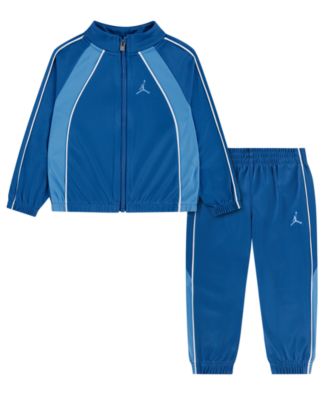 Toddler Boys' 2T-4T Tricot Color Piping Long-Sleeve Jacket and Pants, 2-Piece Set