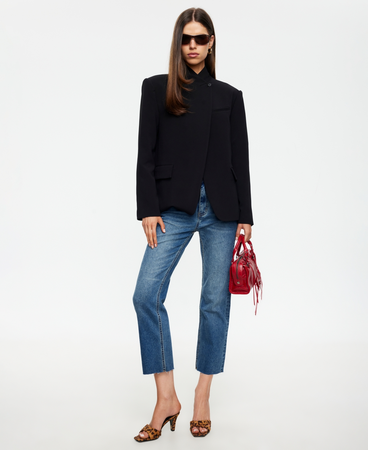 Lioness Women's Trophy Club Mock Neck Blazer