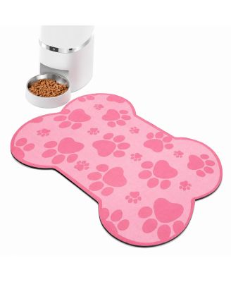 Diatomaceous Earth Pet Feeding Mat Super Absorbent Non-Slip Waterproof Easy Clean