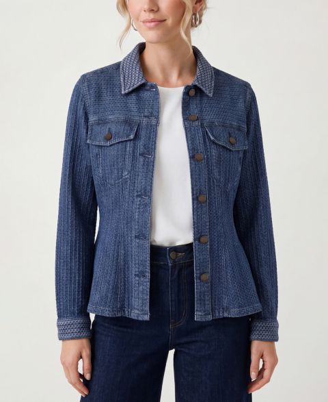 Женские куртки Liverpool Los Angeles Fit & Flare Trucker Jacket