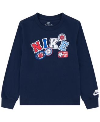 Boys' 4-7 Graphic Long-Sleeve T-Shirt