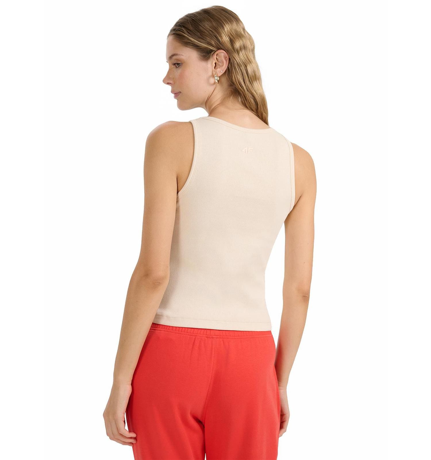 Women's Slim Plain Top Sleeveless