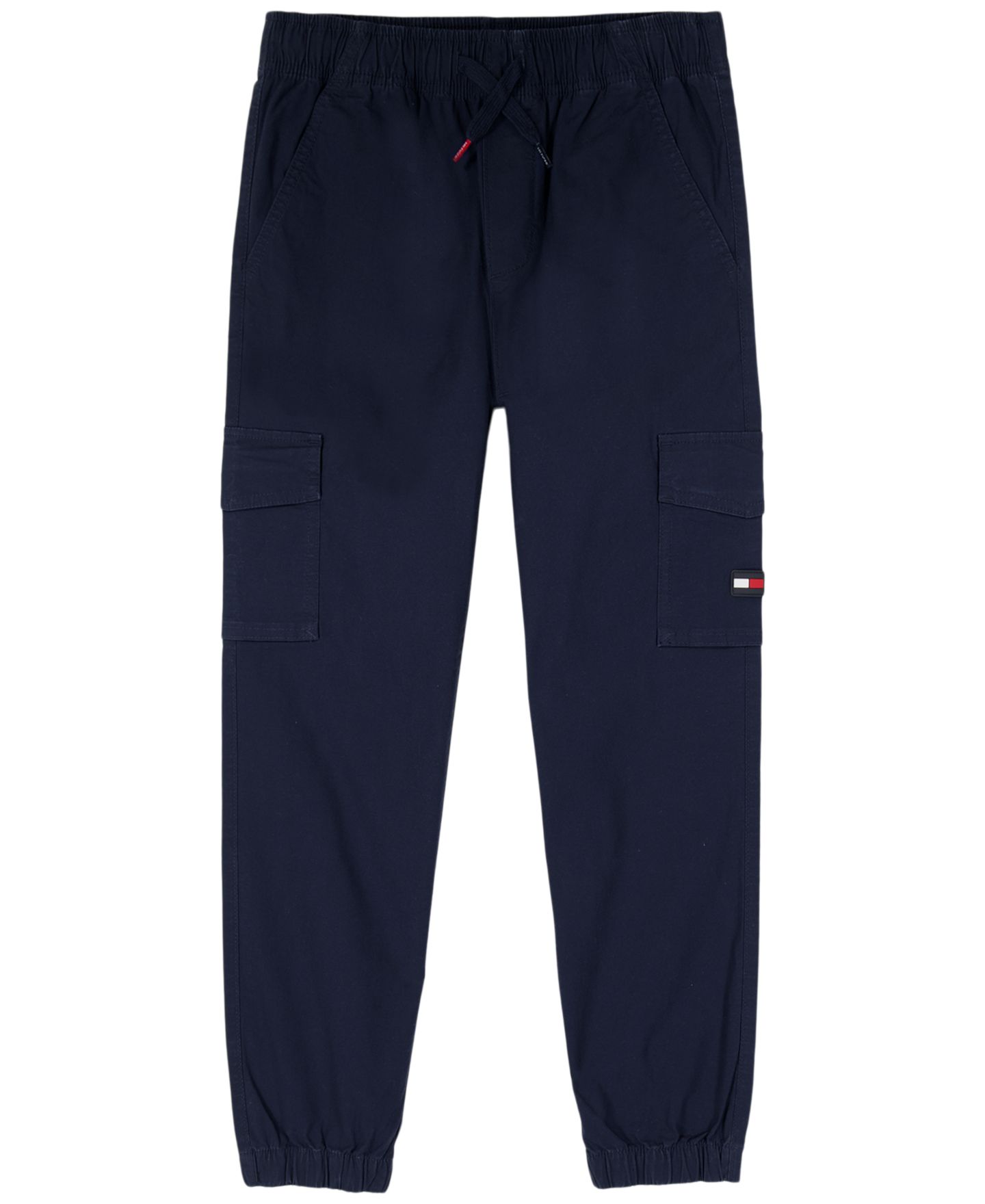 Брюки Tommy Hilfiger Cargo Jogger Pants для мальчиков, цвет: Тёмно-синий — фото 1