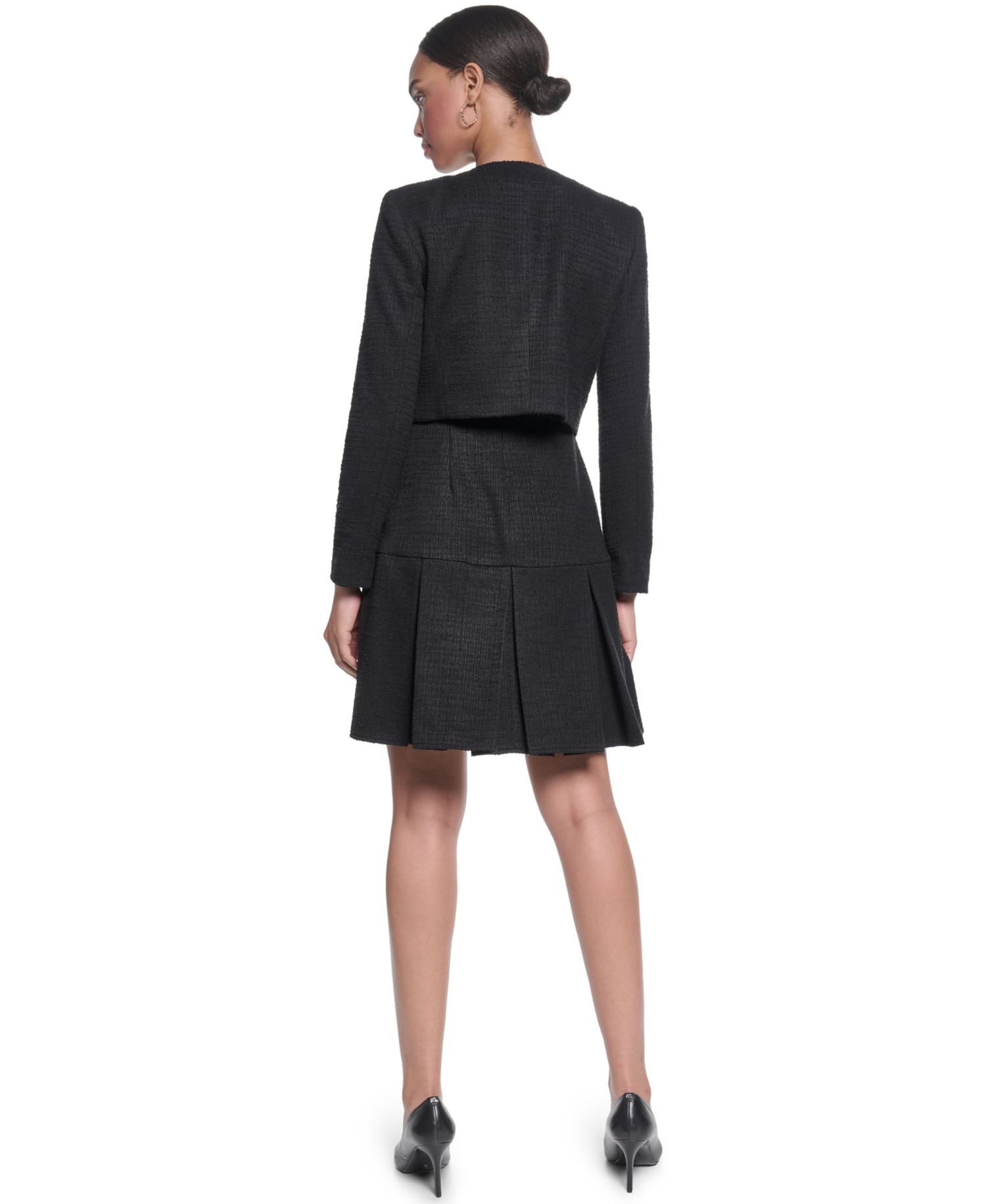Women's Knit Tweed Jacket