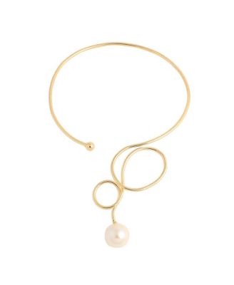 Women's Gold Plated Wrap Necklace