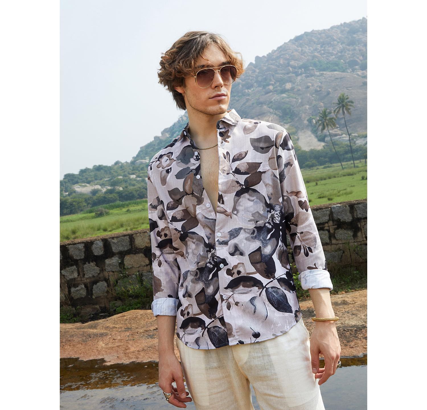 Artistic Foliage Shirt