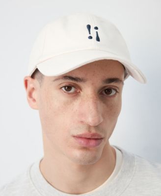 Men's Embroidered Cotton Cap