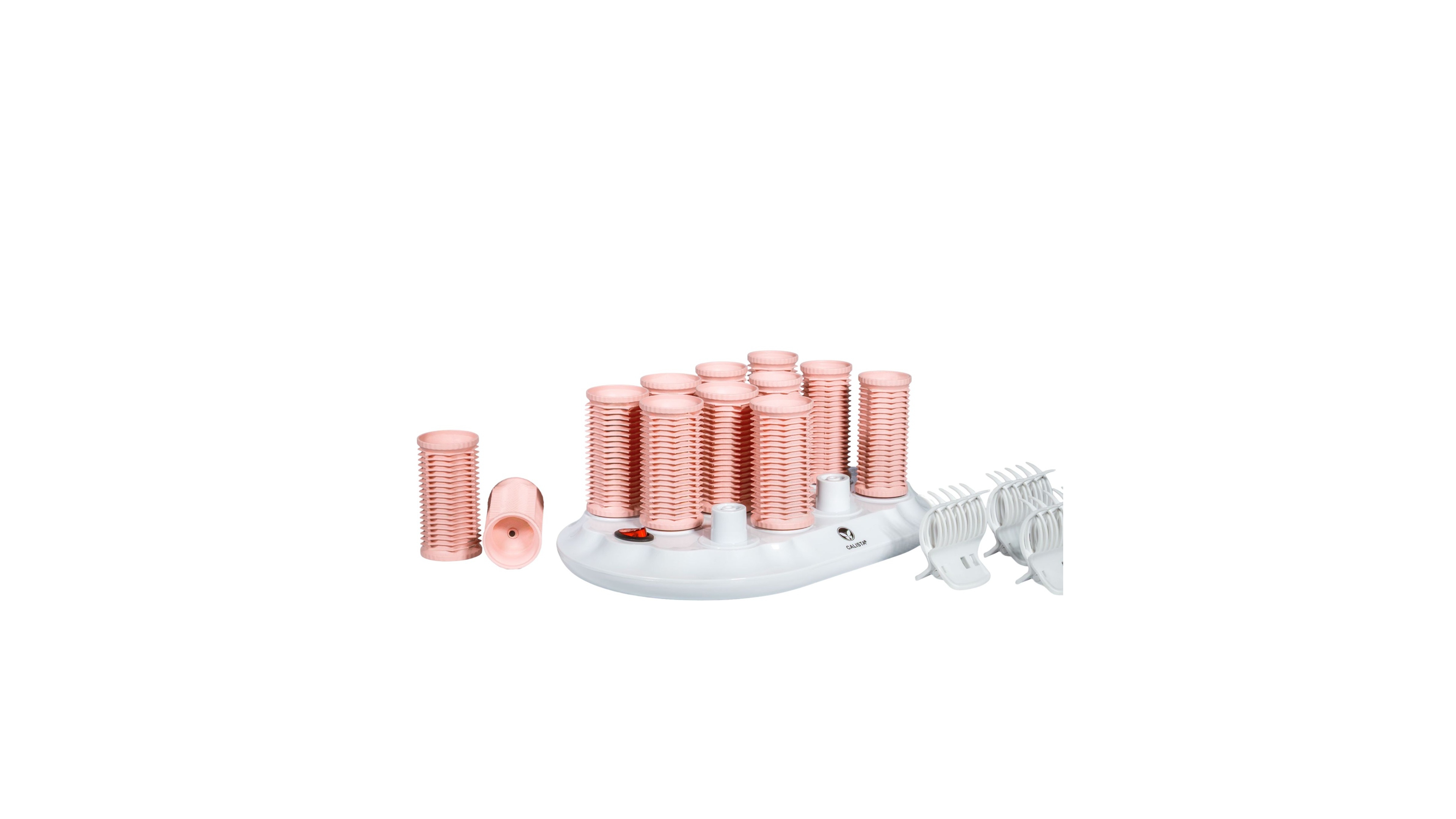 Calista Ion Short Hot Rollers and Claw Clips Set
