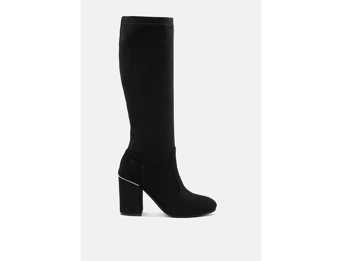 Женские ботинки Rag & Co Saloniki Microfiber Calf, цвет: Чёрный — фото 8