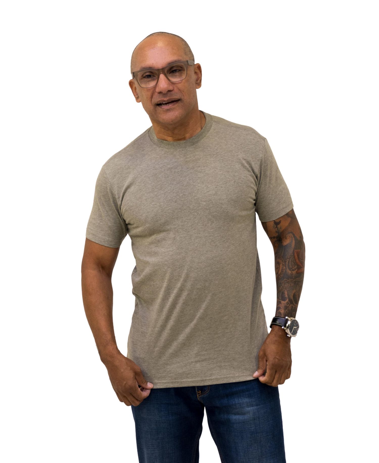 Men's Field Crew Neck T-Shirts, 6-Pack