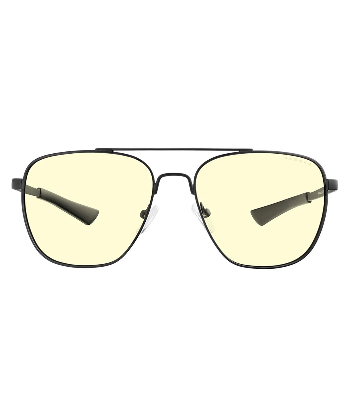 Gunnar Optiks Mustang Onyx Frame Amber Tint Computer Glasses