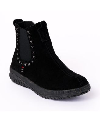Women's Suede Chelsea Tread Boots