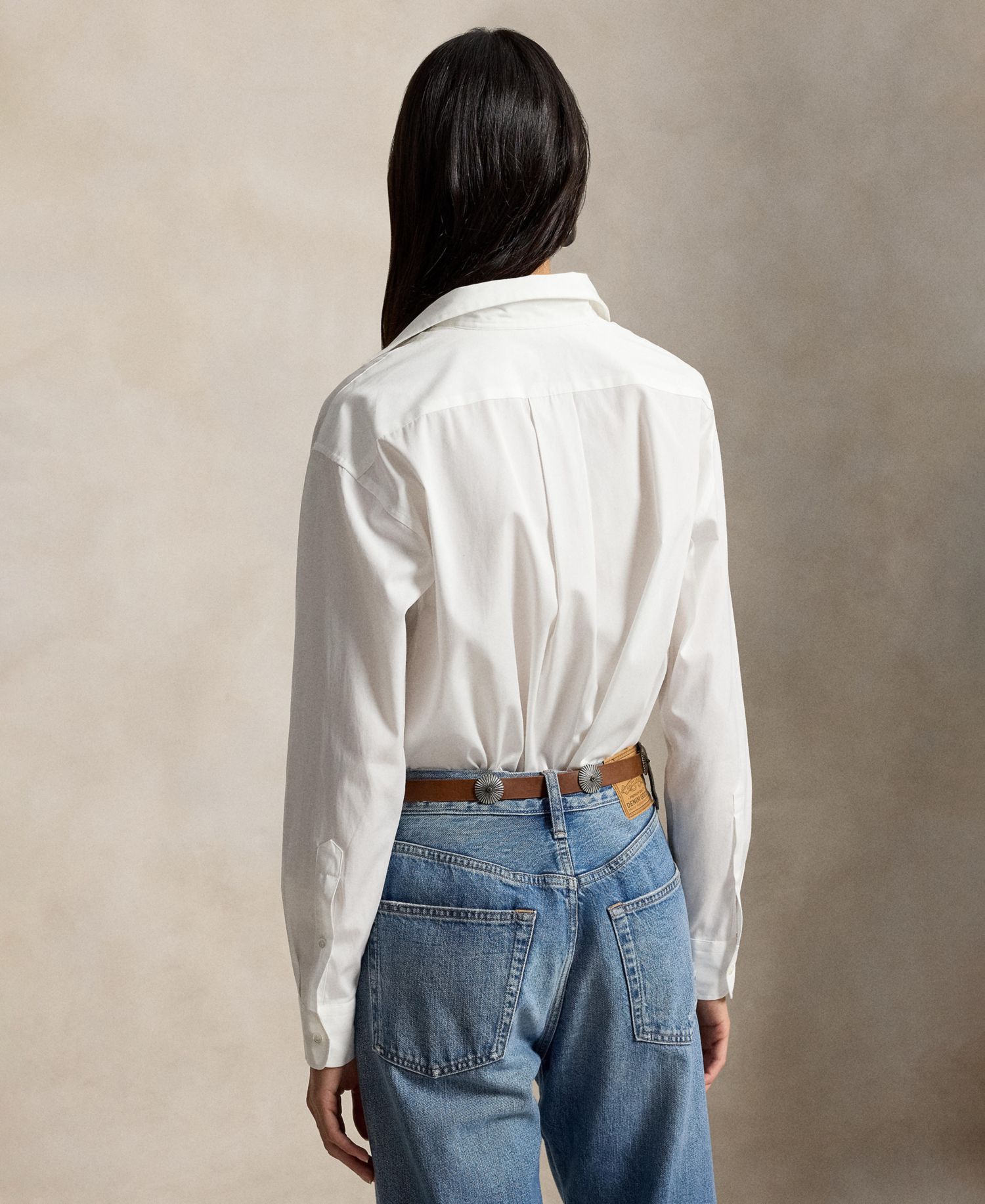 Women's Relaxed-Fit Cotton Shirt