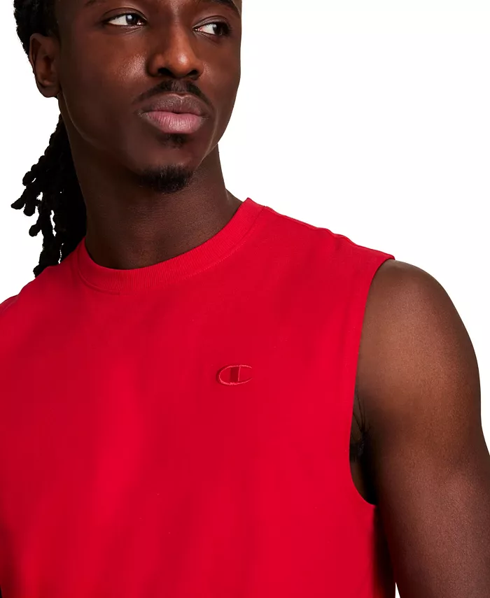 Men's Jersey Muscle Tank Top - thumbnail 3