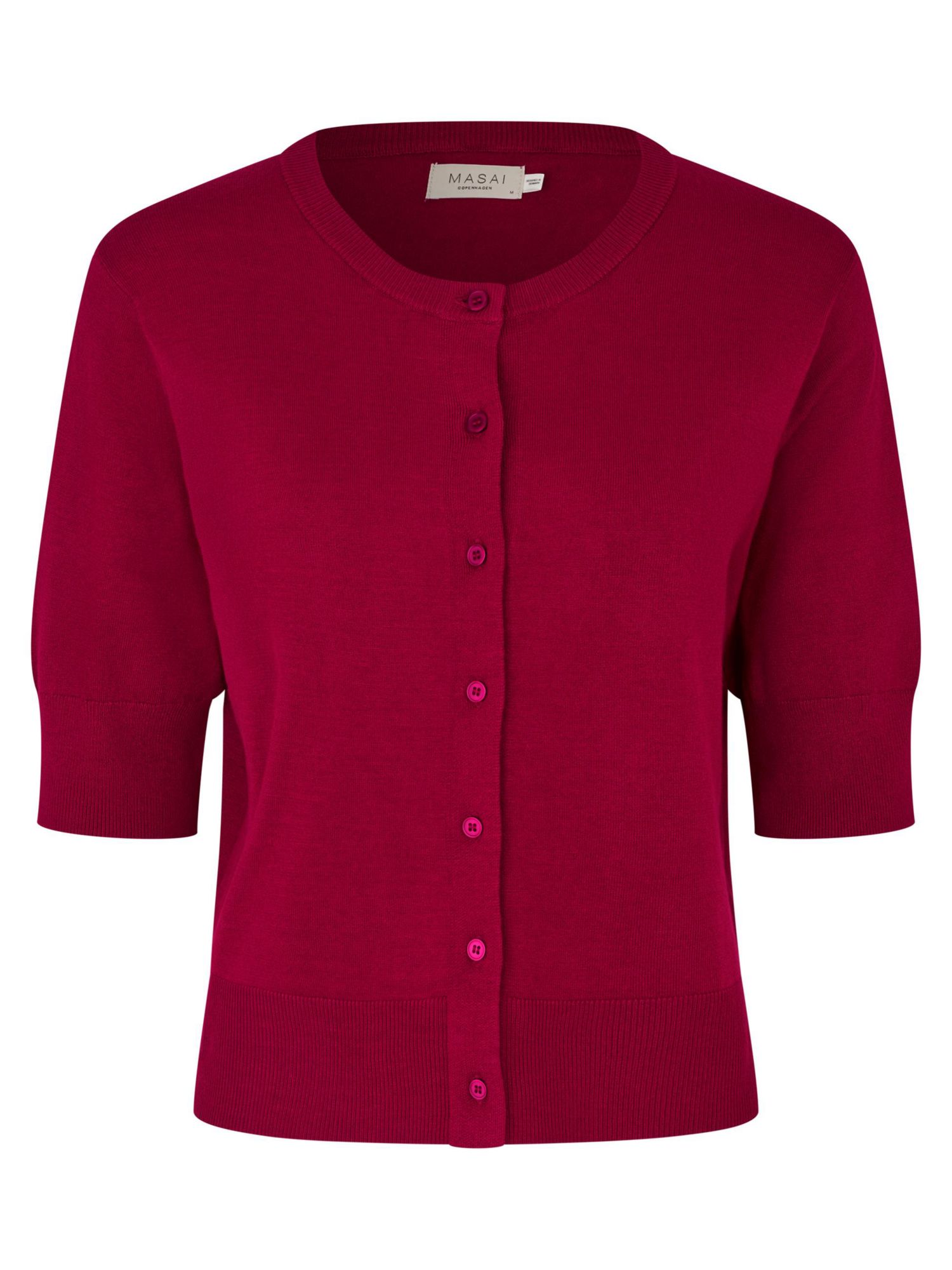 Women's Malopus Half-Sleeve Knitted Cardigan