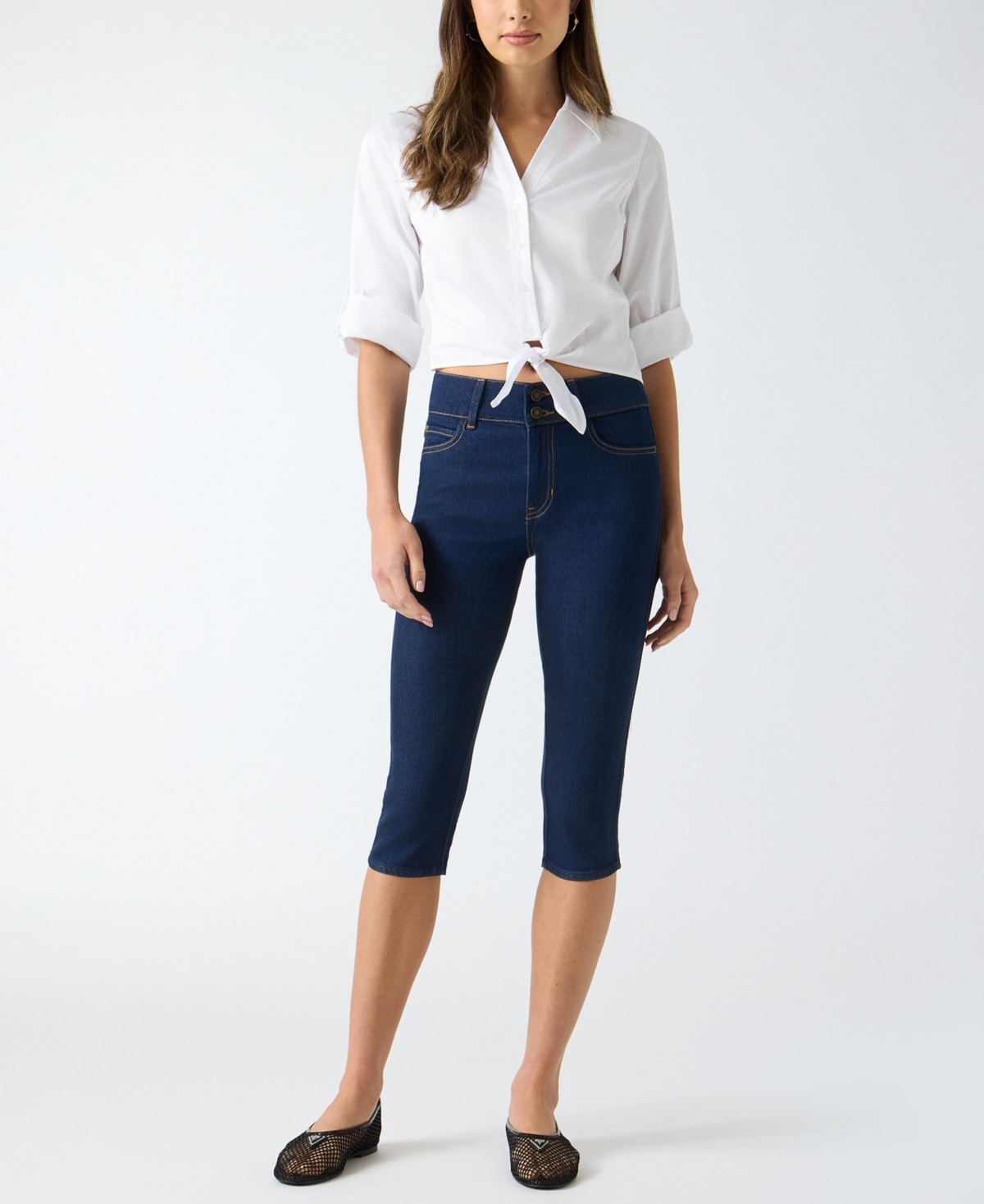 Guess Women's Lily Denim Capri Jeans