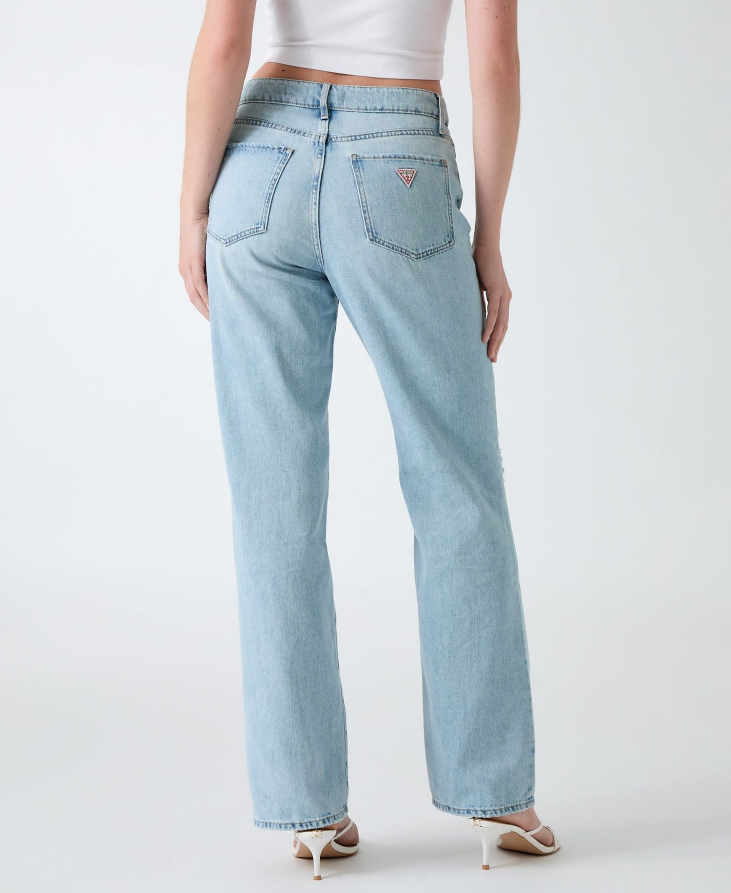 Women's High-Rise Straight-Leg Jeans