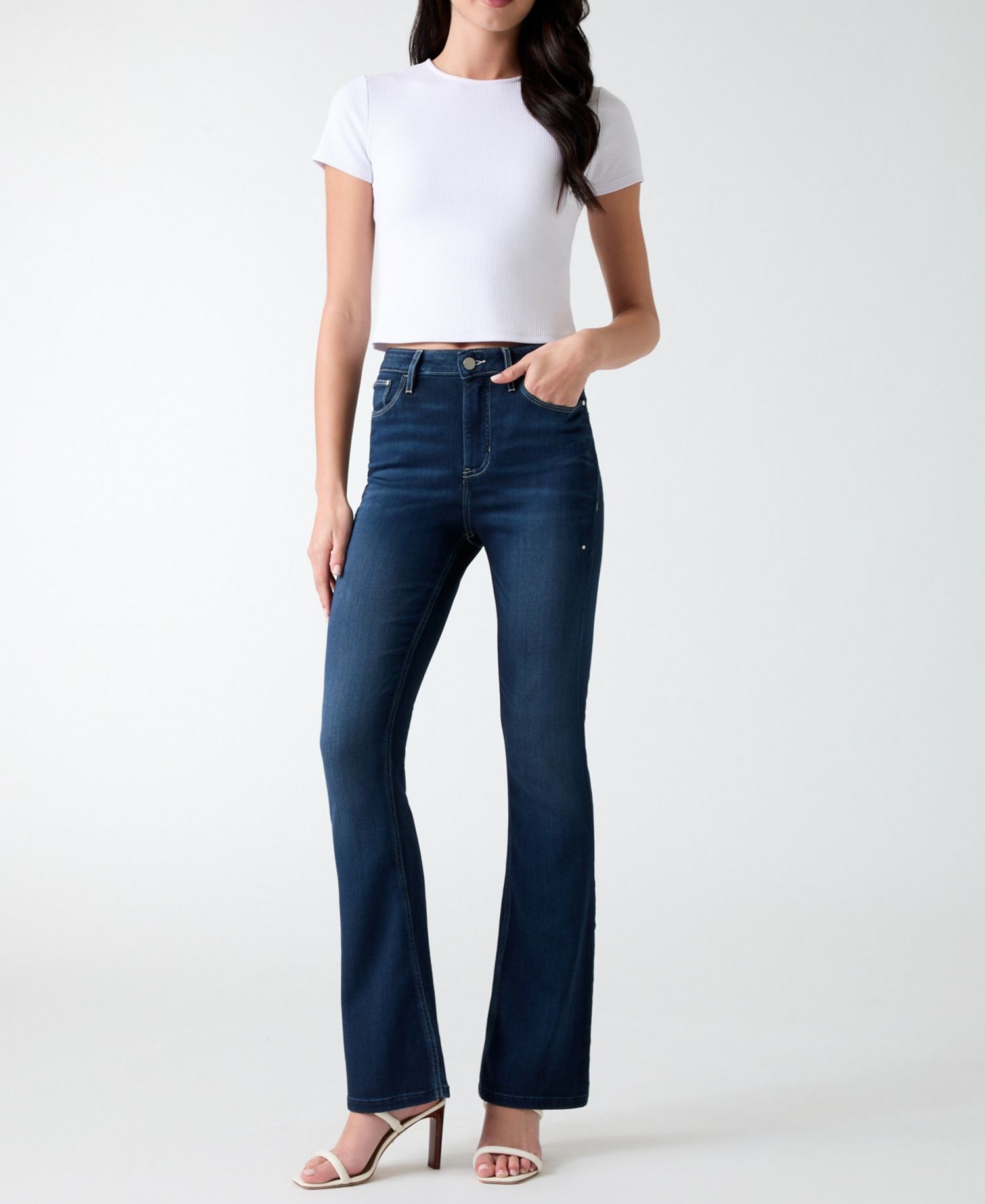 Women's Flare-Leg Denim Jeans