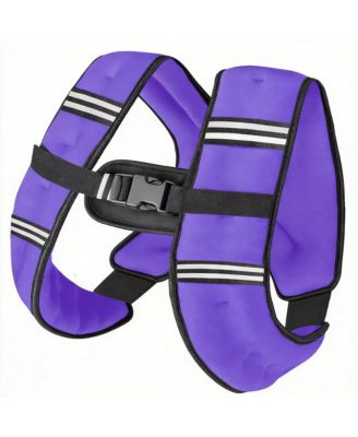 Weighted Vest Reflective Adjustable Strength Training Walk Run Jog