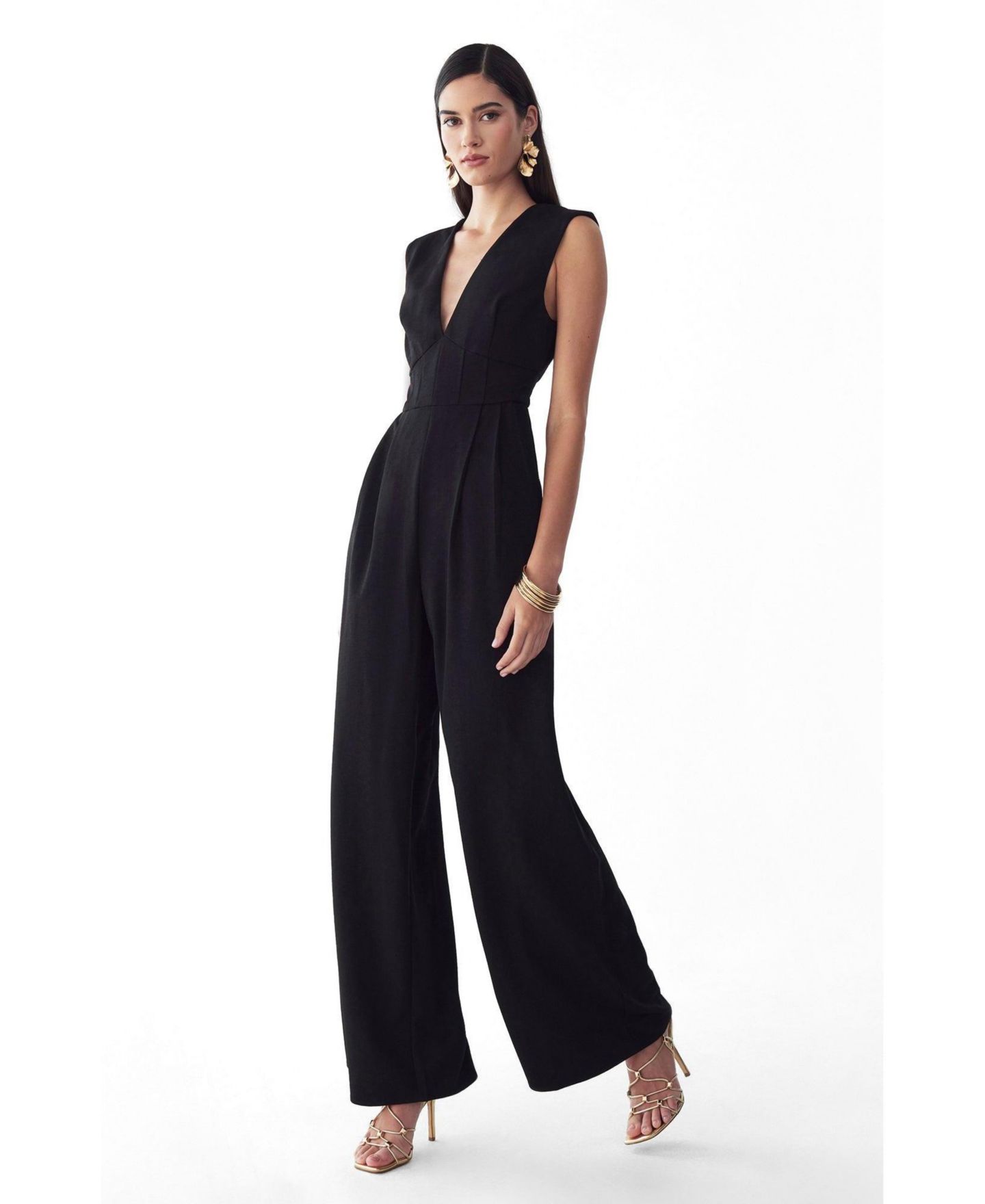 Женский комбинезон ST MRLO Aurora Jumpsuit, цвет: Чёрный — фото 2
