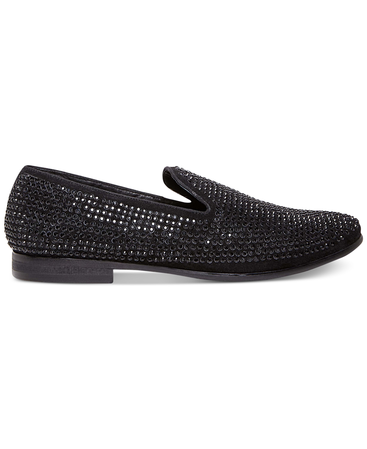 Steve Madden Men's Caviar Rhinestone Smoking Slipper