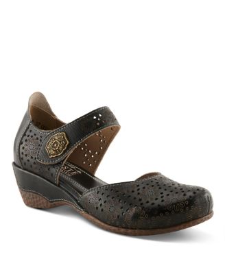 Women's Americana Wedge Mary Jane with Buckle