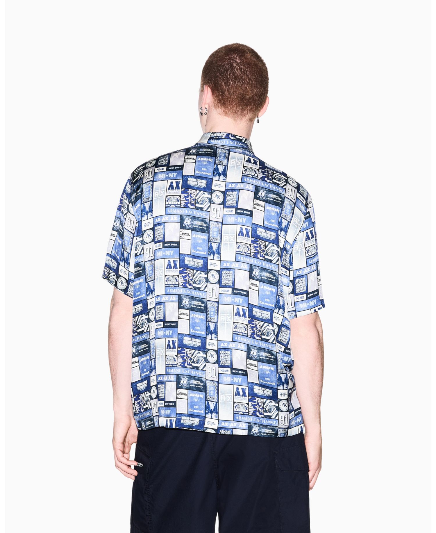 Men's Viscose All Over Print Woven Shirt
