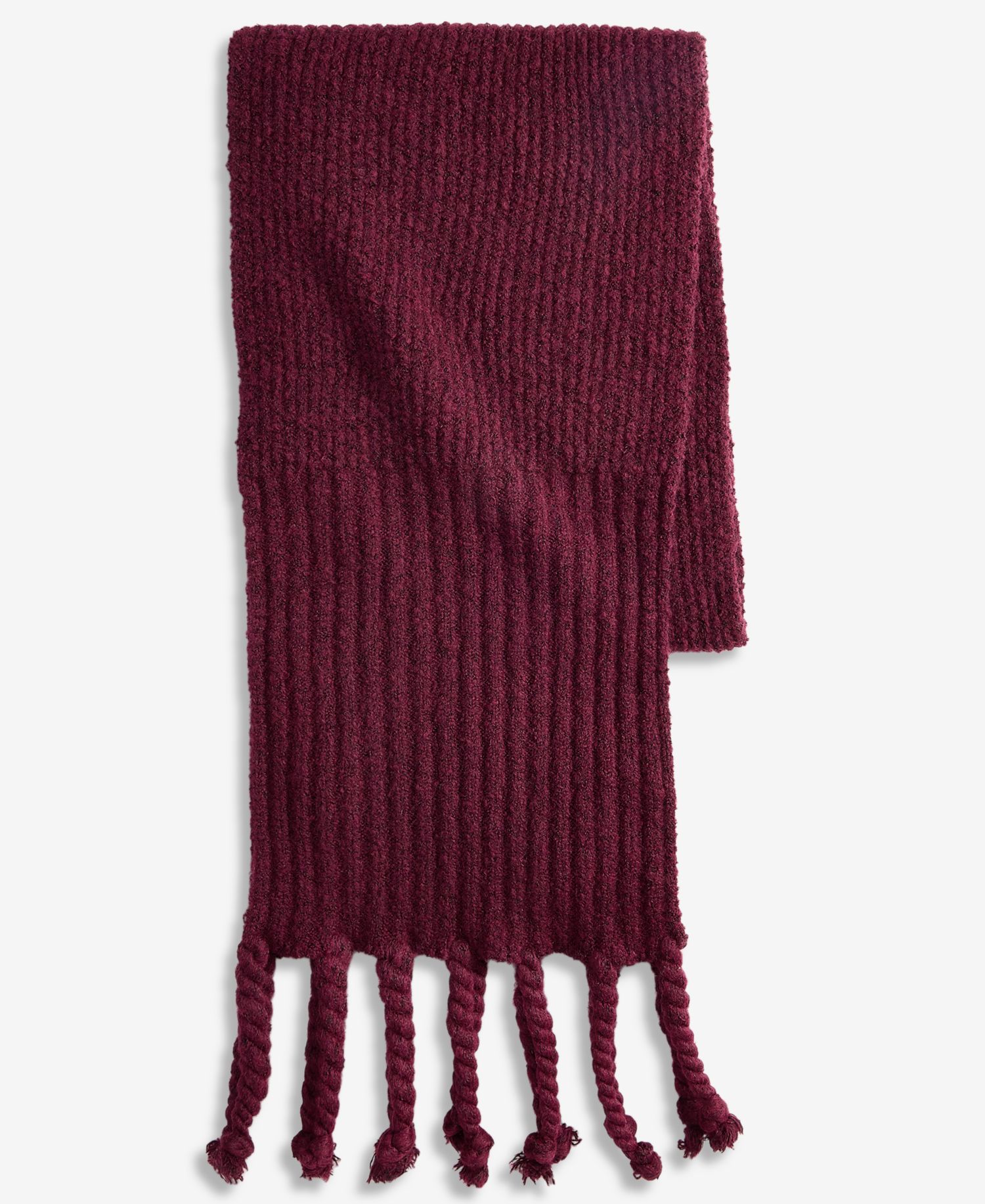Women's Classic Ribbed Scarf