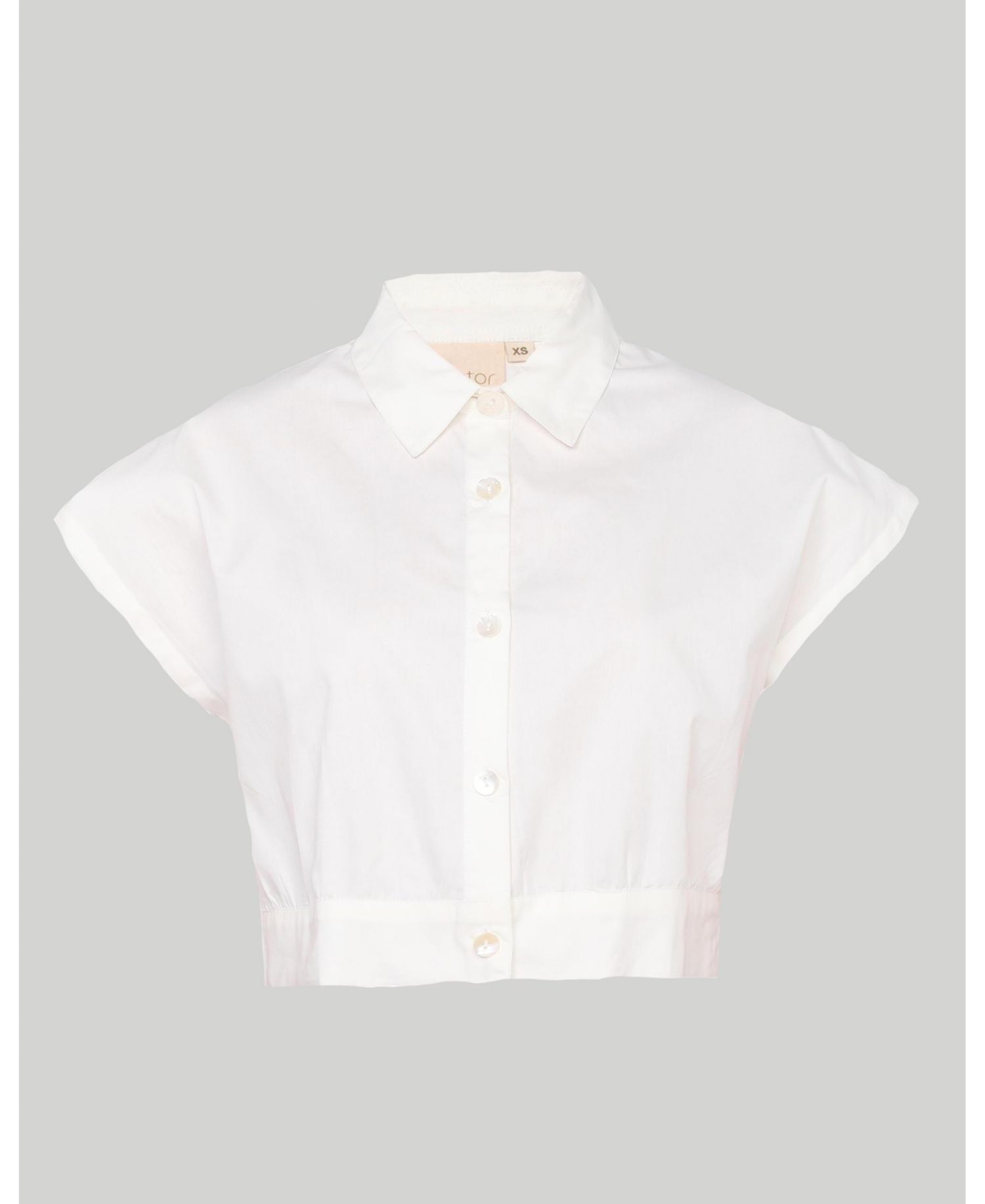 Women's Oversized Crop Shirt