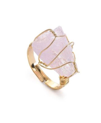 Women's White Stone Ring