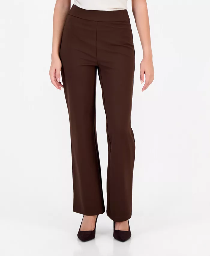 Petite High-Rise Bootcut Pull-On Pants - thumbnail 2