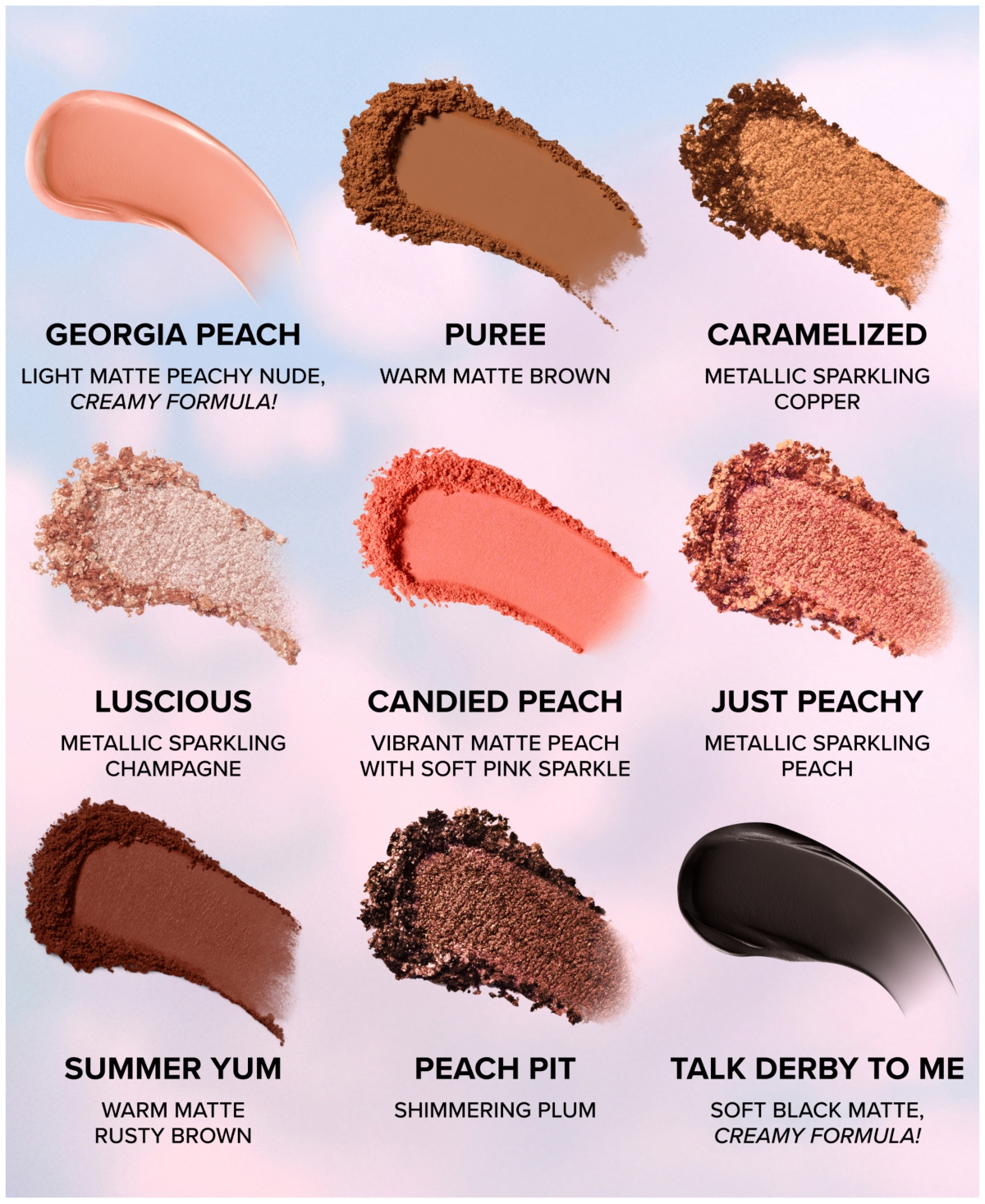 Too Faced Sweet Peach Eye Shadow Palette, 0.32 oz.