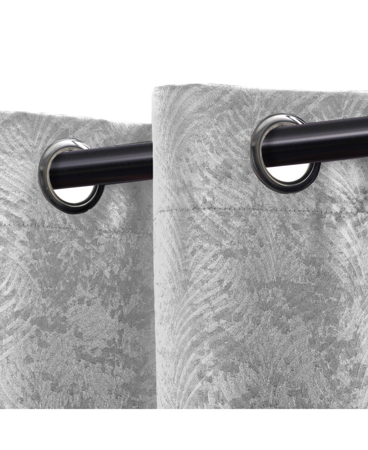 Superior Wave Geometric Washable Room Darkening Blackout Curtains