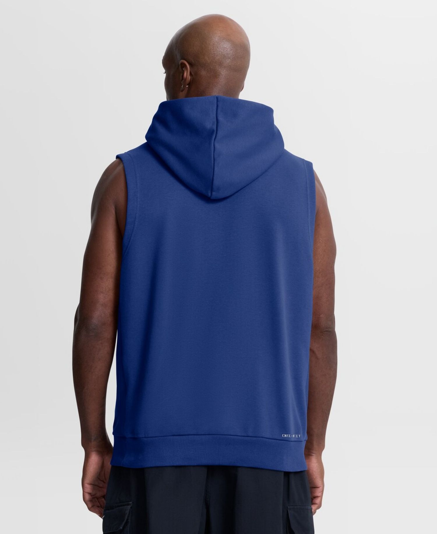 Men's Royal New York Mets Authentic Collection Standard Issue Dri-FIT Sleeveless Hoodie
