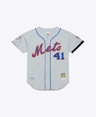 Men's Tom Seaver Gray New York Mets 1976 Authentic Jersey