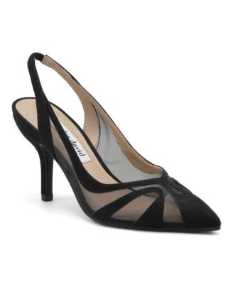 Womens Global Slingback Stiletto Dress Pump